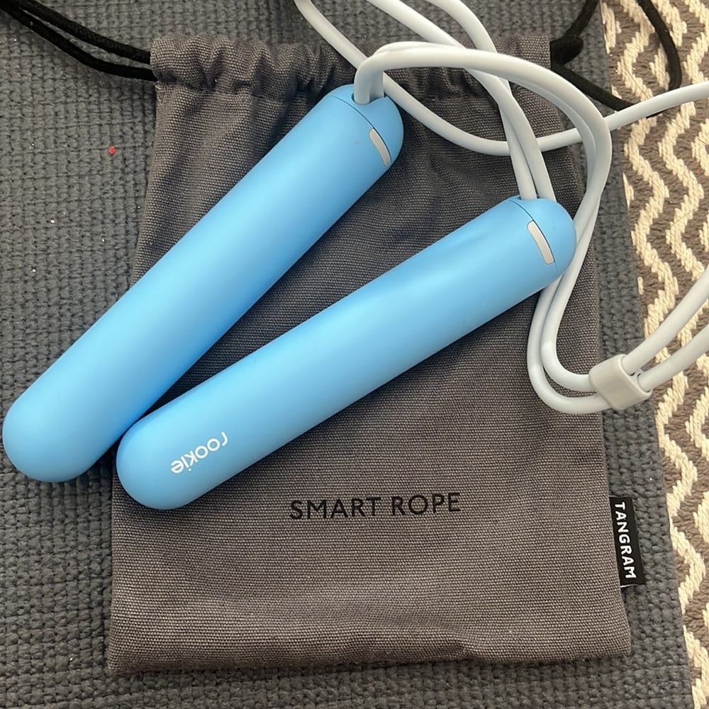 TANGRAM Smart Jump Rope Rookie (Ice cream Blue) - Picture 3 of 6